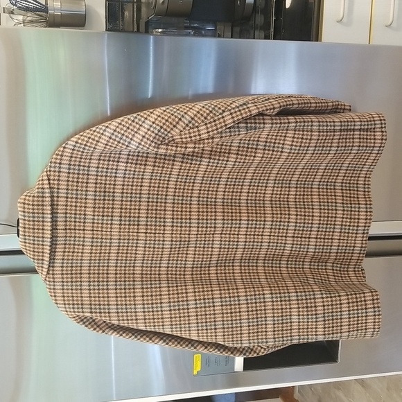 💕ALC💕 Lincoln Oversized Plaid Check Wool-Blend Coat ~ XL NWT - Picture 14 of 16